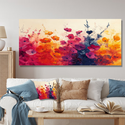 Garden Plants Symphony In Bright Splash - Plantes, art en métal