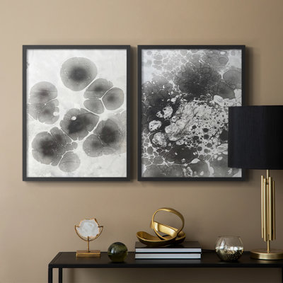 Impression encadrée Marble V-Premium - prête à être accrochée - aucun clou requis - aucun clou requis