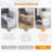 7" Height Toilet Stool