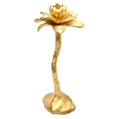 13'' H Metal Tabletop Candlestick