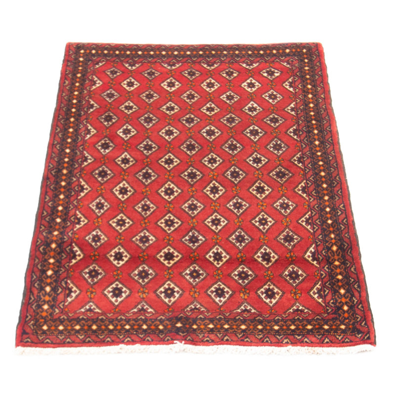 Royal One-of-a-Kind 3'3" X 5'7" New Age Wool Area Rug in Dark Copper