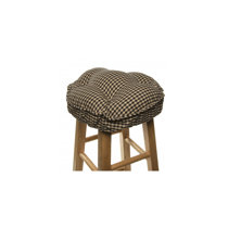 Custom Bar Stool Cushion - Deluxe Round