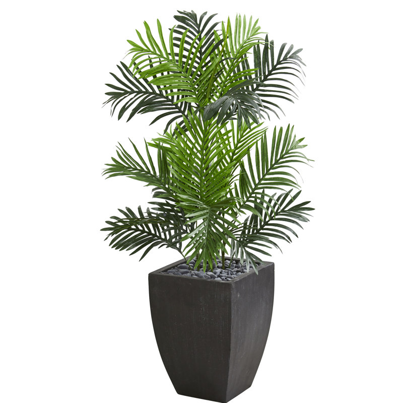 Arbre de palmier artificiel 42" dans un pot de fleurs