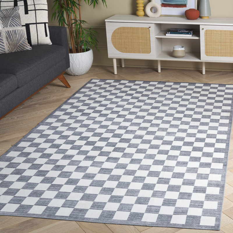 Tapis ivoire / gris Josalina Clara 936, Rectangle de 5 pi x 8 pi