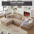Natick Upholstered L-Shaped Sectional-864470226-864470227