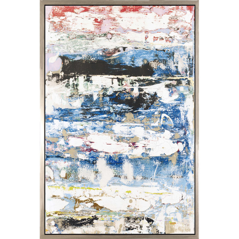 «Day at the Beach I», reproduction encadrée sur toile, H 36 po x l 24 po