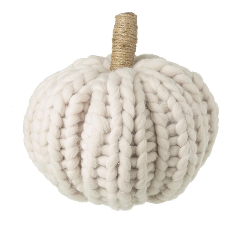 Halloween Decorative Accent, 22cm H x 25cm W x 25cm D, Cream