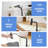 Classic Pull-Down Kitchen Faucet with 360° Swivel Spout and 3 Spray Modes, Oil-Rubbed Bronze Finish