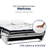 Stearns & Foster Giotto 78 in. Light Grey Full Sleeper Sofa with 5 in. Memory Foam Mattress-473304635