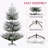 7.5ft Artificial Pencil Christmas Tree