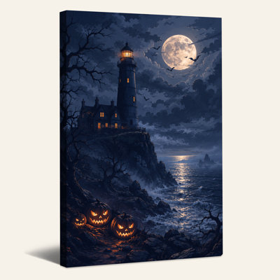 Art mural sur toile, "Haunted"