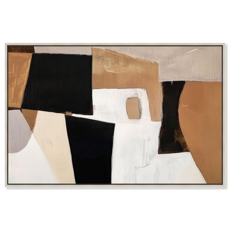 «Bare Walls III», reproduction d'art sur toile par Art Remedy, H 31 po x l 46 po, Silver Framed