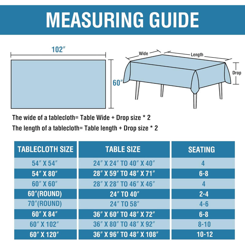 Textured Tablecloth Rectangle Waterproof Solid Woven Tablecloth Spill-Proof Look Cover For Party Table Extra Soft And Thick Fabric Wrinkle Free