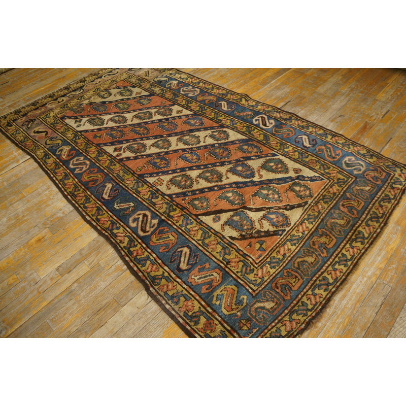 Tapis rustique à motif cachemire rustique