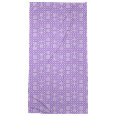 Serviette de bain classique en treillis