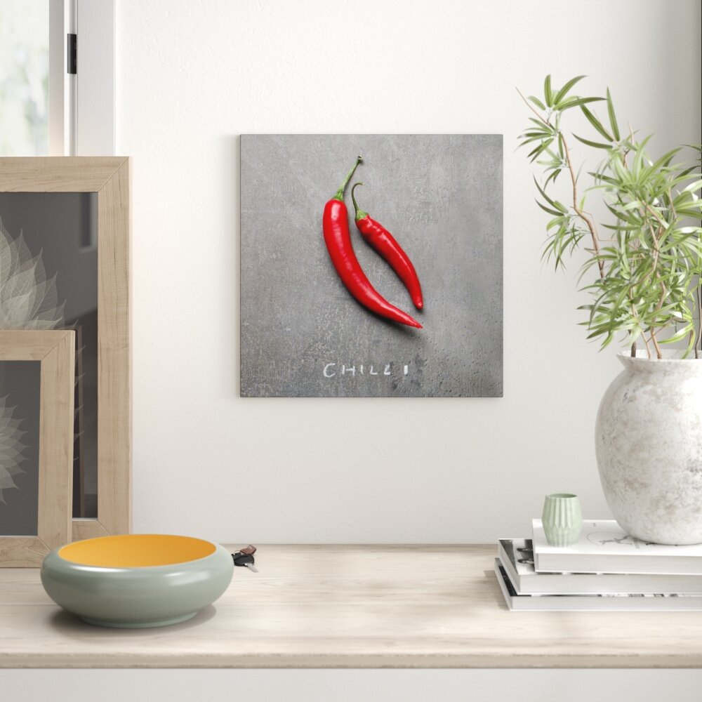 Glasbild Chili