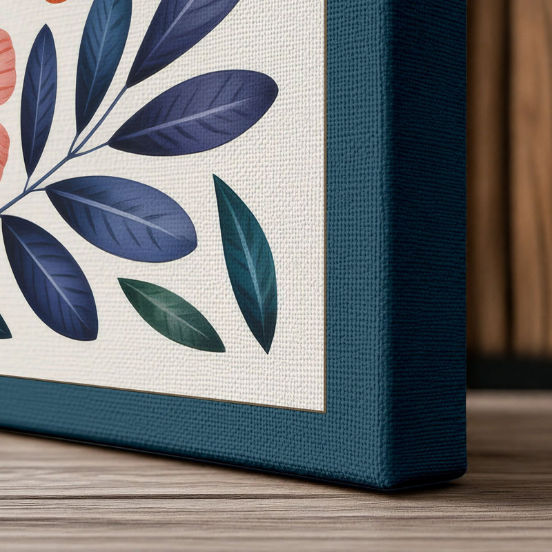 Print, 36x24 - 91.4 x 61.0 cm, Teal Border