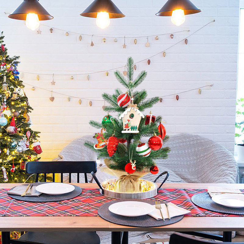 50cm Green Artificial Christmas Tree, Artificial Tabletop Tree