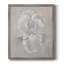 Toile encadrée blanche iris II de qualité supérieure - prête à être accrochée-522796206-522796207