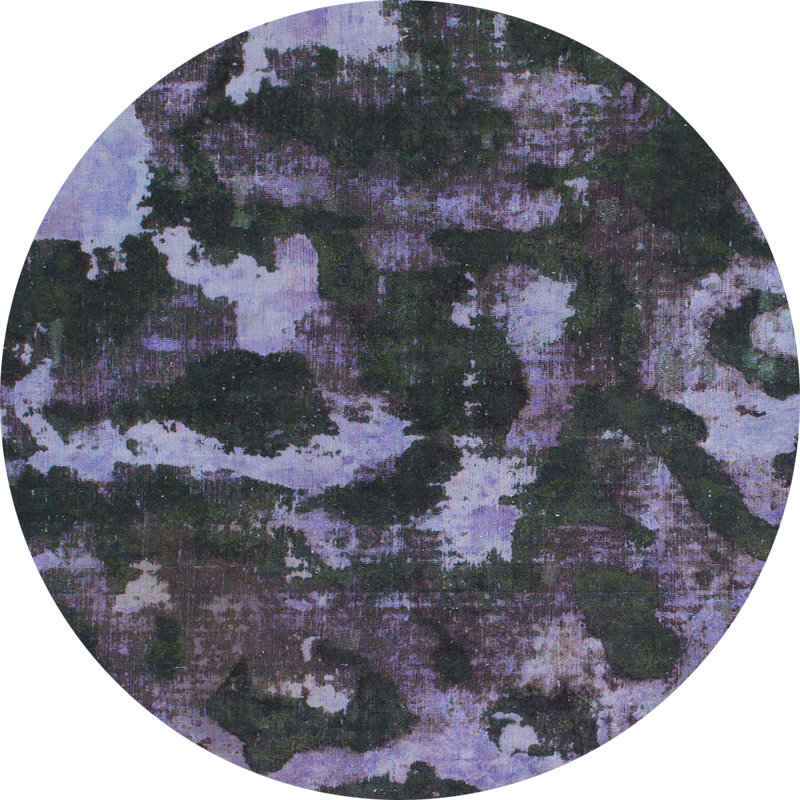 Tapis abstrait moderne 1245, Rond 4 pi