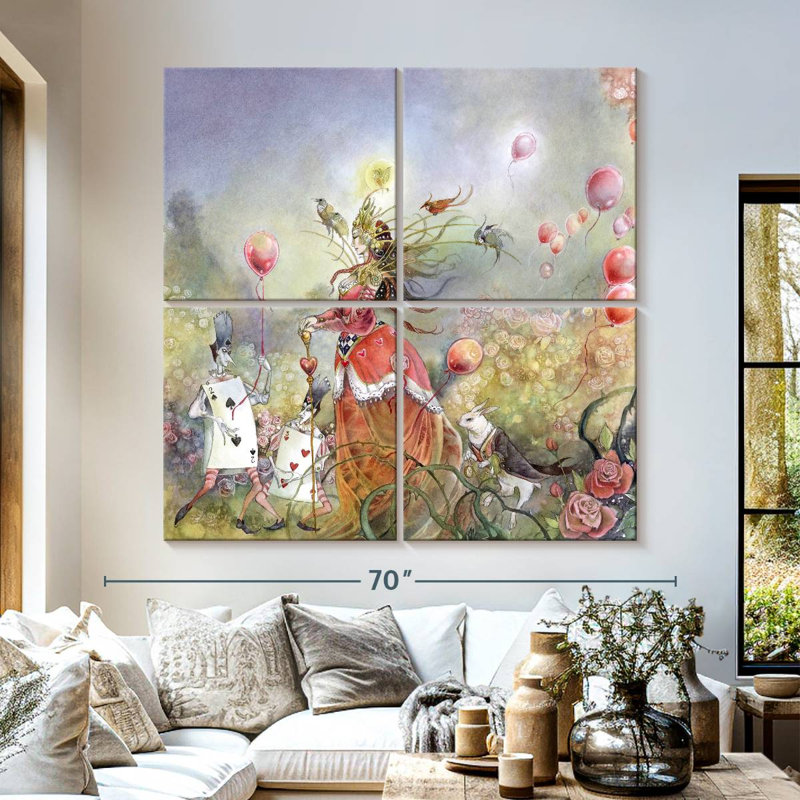 Kelan Queen Of Spades Sends Her Regards, 57'' H x 57'' W