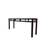 88.2 in. Solid Wood Console Table
