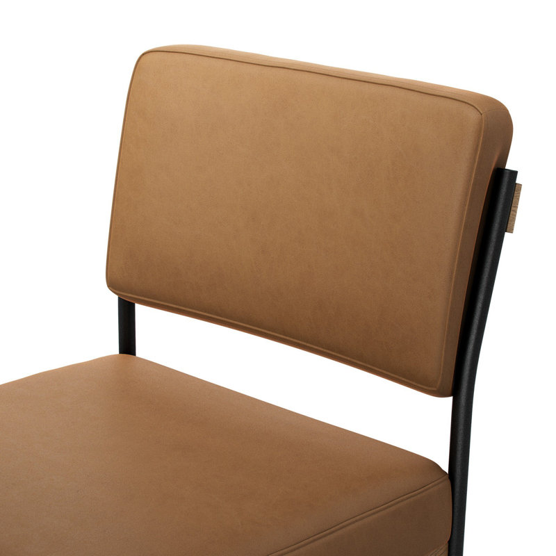 Popovich Dining Chair-Savile Flannel, Maestro Camel