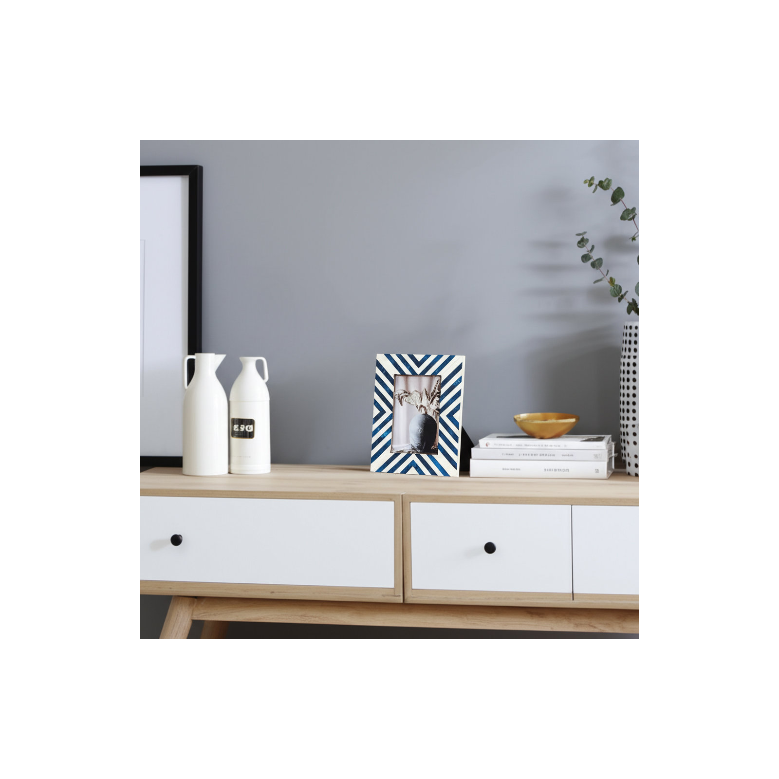 Mori 4" x 6" Decorative Photo Frame