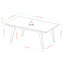 Kaycee Solid Coffee Table-761475478