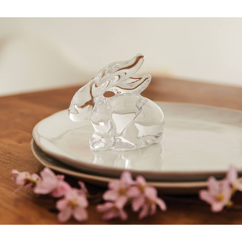 Handmade Glass Rabbit Figurine