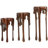 Moderna 11.8" H Aluminum Candlestick -87326715