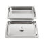 Casseroles de 4 po en acier inoxydable avec couvercle