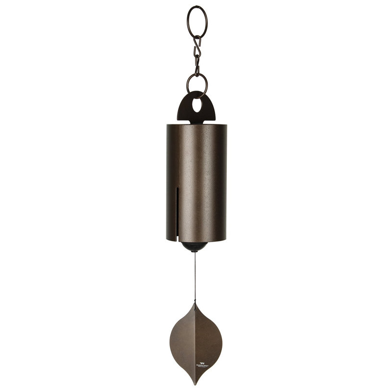 Carillon Heroic Windbell ™, H 40 po x l 6 po x P 6 po, Cuivre antique
