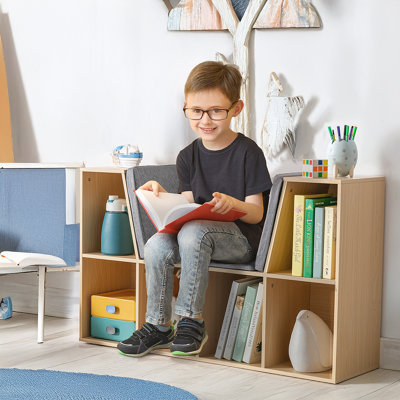 6-Cubby Bookcase with Cushion by Isabelle & Max