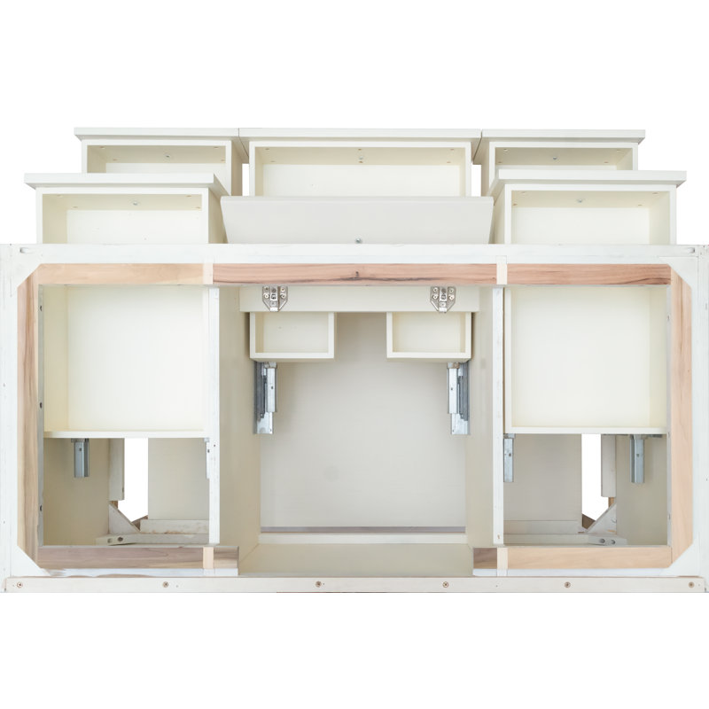 Kim 48"L Free Standing Vanity In Antique White