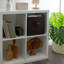 Cube de rangement pliable Simplifier en chocolat