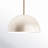 Leona 1-Light Dimmable Metal Dome Single Pendant-1210321260