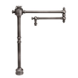 Traditional Counter Mounted Potfiller - Cross Handle