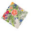 6 Organic Linen Napkins in Dramatic Iris