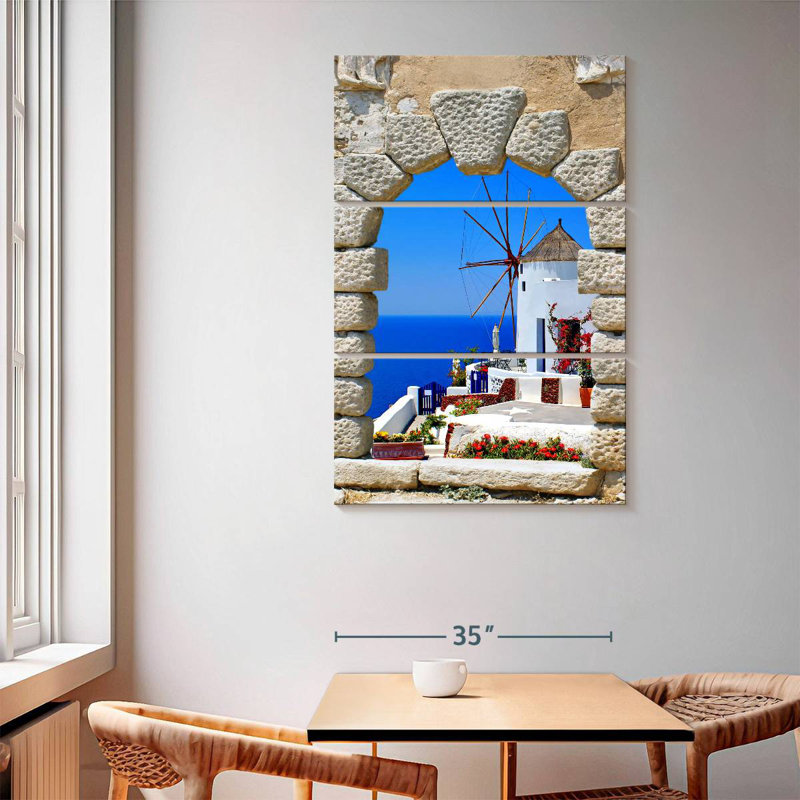Gillard Window Windmill View, 65" H x 42" W