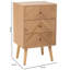 Vernita 42cm W Manufactured Wood Bedside Table