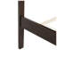 Grand lit de style traditionnel avec tête et pied de lit, USB, lit en bois de pin avec cadre de lit renforcé, brun riche-928668950