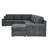Calianna Upholstered U-Shaped Sectional Reversible-523582484