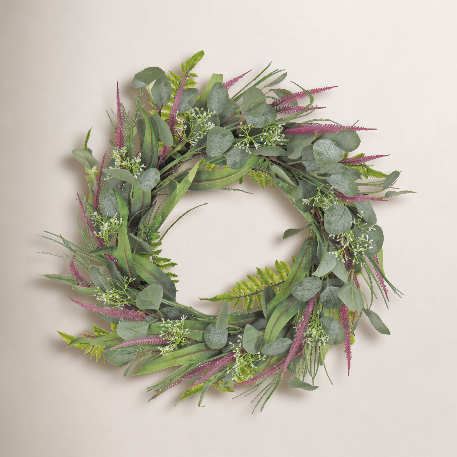 22" Eucalyptus Lavender Wreath