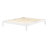 Vito Solid Wood Platform Bed-48871937-48871940
