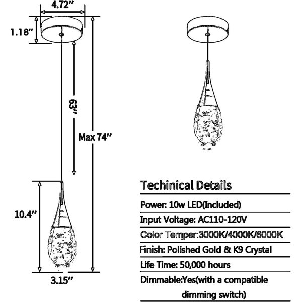 Dimensions du produit
