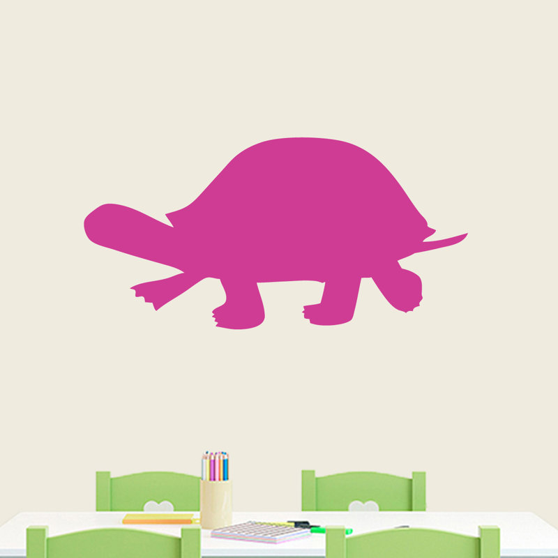 Adhésif décoratif tortue, Rose vif