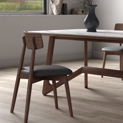 Ensemble de table et chaises de salle à manger de luxe moderne et simple