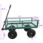 (Chariot de chariot à roues solide vert)-123865954