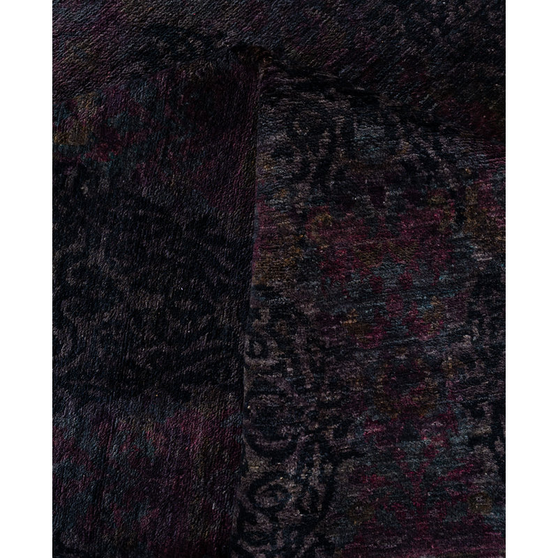 Overdyed One-of-a-Kind 12' 1" X 15' 3" Hand Knotted Area Rug
